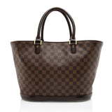 Louis Vuitton Damier Ebene Manosque GM Tote (SHF-18161)