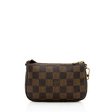 Louis Vuitton Damier Ebene Mini Pochette Accessoires (SHF-17365)