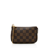 Louis Vuitton Damier Ebene Mini Pochette Accessoires (SHF-17365)