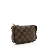 Louis Vuitton Damier Ebene Mini Pochette Accessoires (SHF-17365)