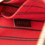 Louis Vuitton Damier Ebene Neverfull MM Pochette (SHF-18085)