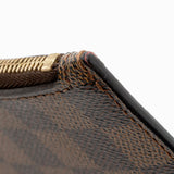 Louis Vuitton Damier Ebene Neverfull MM Pochette (SHF-18085)