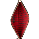 Louis Vuitton Damier Ebene Neverfull MM Pochette (SHF-18085)