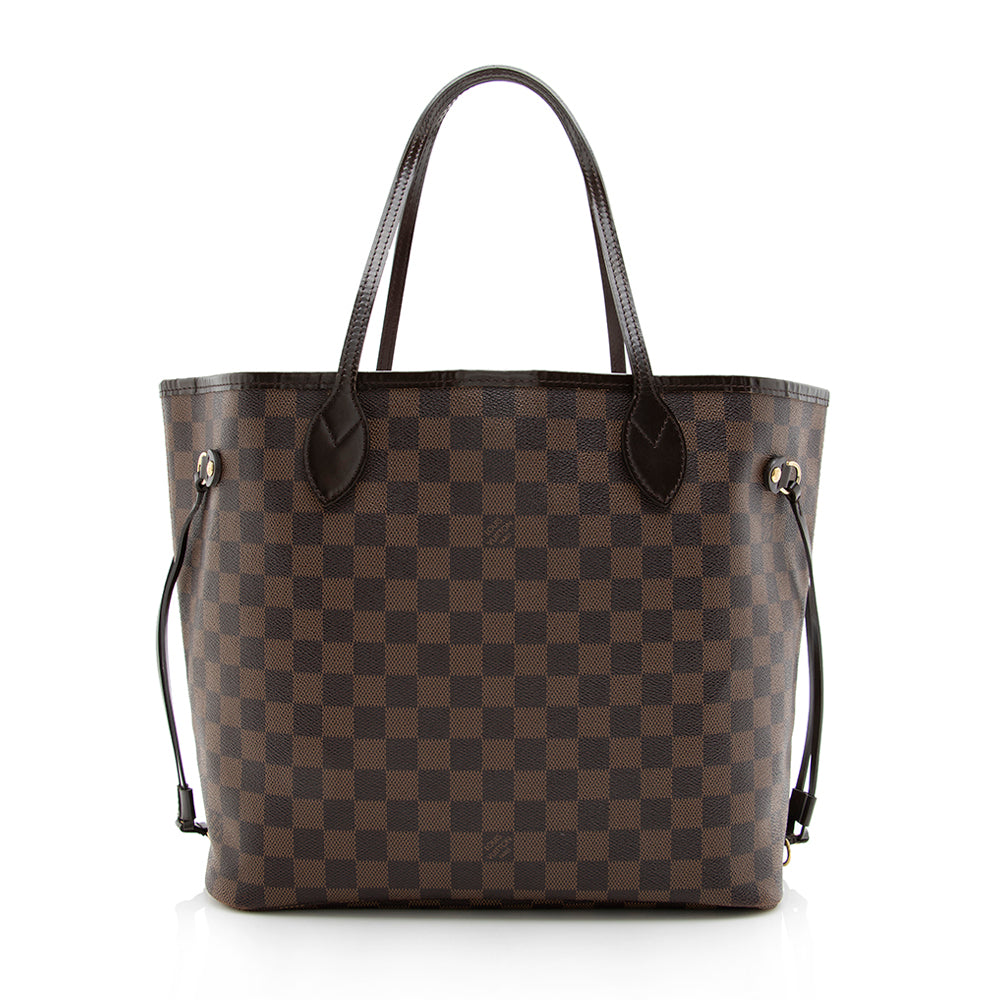 Louis Vuitton Damier Ebene Neverfull MM Tote (SHF-17774)