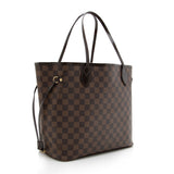 Louis Vuitton Damier Ebene Neverfull MM Tote (SHF-17774)