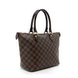 Louis Vuitton Damier Ebene Saleya PM Tote (SHF-16825)