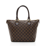 Louis Vuitton Damier Ebene Saleya PM Tote (SHF-18170)