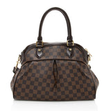 Louis Vuitton Damier Ebene Trevi PM Satchel (SHF-17876)