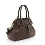 Louis Vuitton Damier Ebene Trevi PM Satchel (SHF-17876)