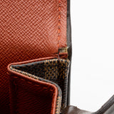 Louis Vuitton Damier Ebene Tribeca Long Shoulder Bag (SHF-16116)