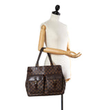 Louis Vuitton Damier Ebene Uzes (SHG-23662)