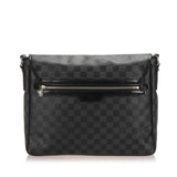 Louis Vuitton Damier Graphite District MM Messenger Bag (SHG-12915)