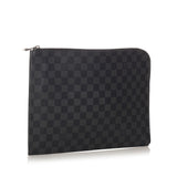 Louis Vuitton Damier Graphite Pochette Jour GM (SHG-27394)