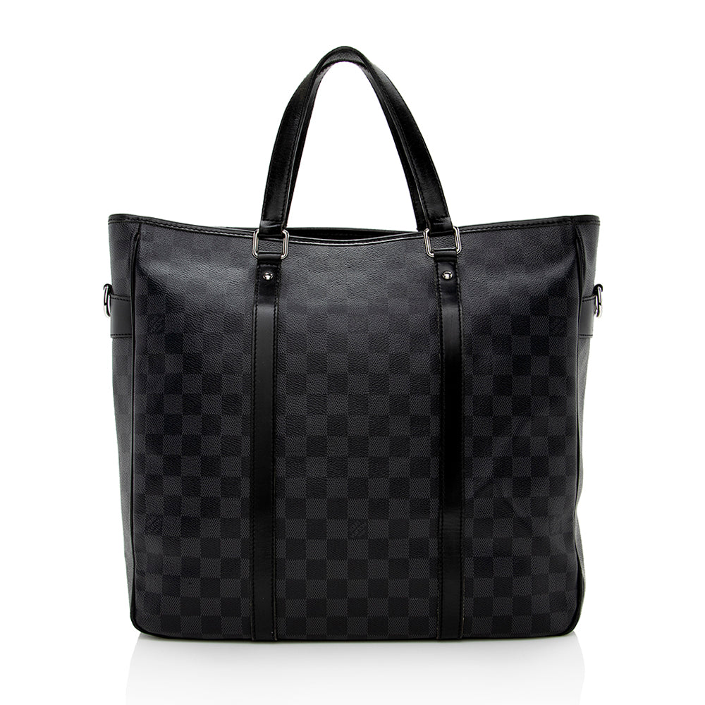 Louis Vuitton Damier Graphite Tadao PM Tote (SHF-16360)