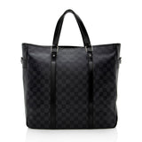 Louis Vuitton Damier Graphite Tadao PM Tote (SHF-16360)