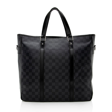 Louis Vuitton Damier Graphite Tadao PM Tote (SHF-16360)