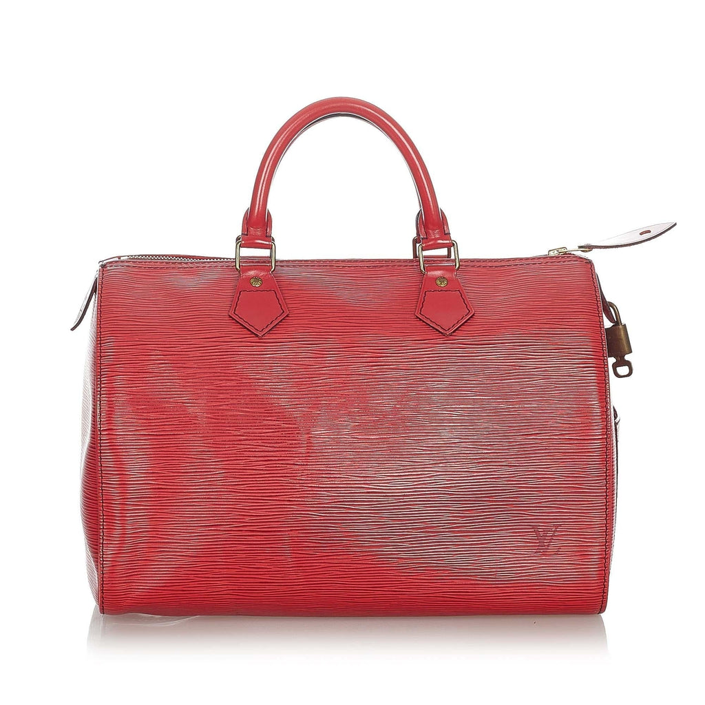 Louis Vuitton Epi Speedy 35 (SHG-22813)