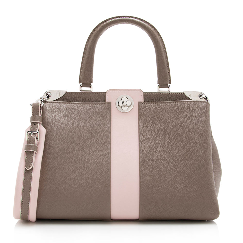 Louis Vuitton Leather Astrid Top Handle Satchel (SHF-16824)