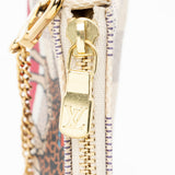 Louis Vuitton Limited Edition Damier Azur Animation Giraffe Mini Pochette Accessoires (SHF-18071)