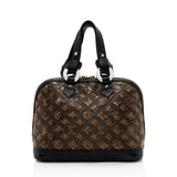 Louis Vuitton Limited Edition Monogram Canvas Monogram Eclipse Alma Satchell (SHF-16662)