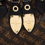 Louis Vuitton Limited Edition Monogram Canvas Monogram Eclipse Alma Satchell (SHF-16662)