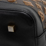 Louis Vuitton Limited Edition Monogram Canvas Monogram Eclipse Alma Satchell (SHF-16662)