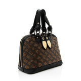 Louis Vuitton Limited Edition Monogram Canvas Monogram Eclipse Alma Satchell (SHF-16662)