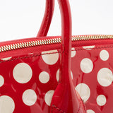 Louis Vuitton Limited Edition Monogram Vernis Dots Infinity Lockit MM Satchel (SHF-15344)