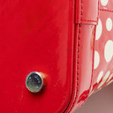 Louis Vuitton Limited Edition Monogram Vernis Dots Infinity Lockit MM Satchel (SHF-15344)