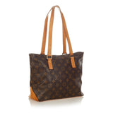 Louis Vuitton Monogram Cabas Mezzo (SHG-26779)