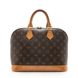 Louis Vuitton Monogram Canvas Alma PM Satchel (SHF-14795)