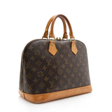 Louis Vuitton Monogram Canvas Alma PM Satchel (SHF-14795)