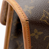 Louis Vuitton Vintage Monogram Canvas Bel Air GM Shoulder Bag (SHF-17800)