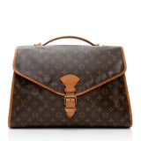 Louis Vuitton Vintage Monogram Canvas Bel Air GM Shoulder Bag (SHF-17800)