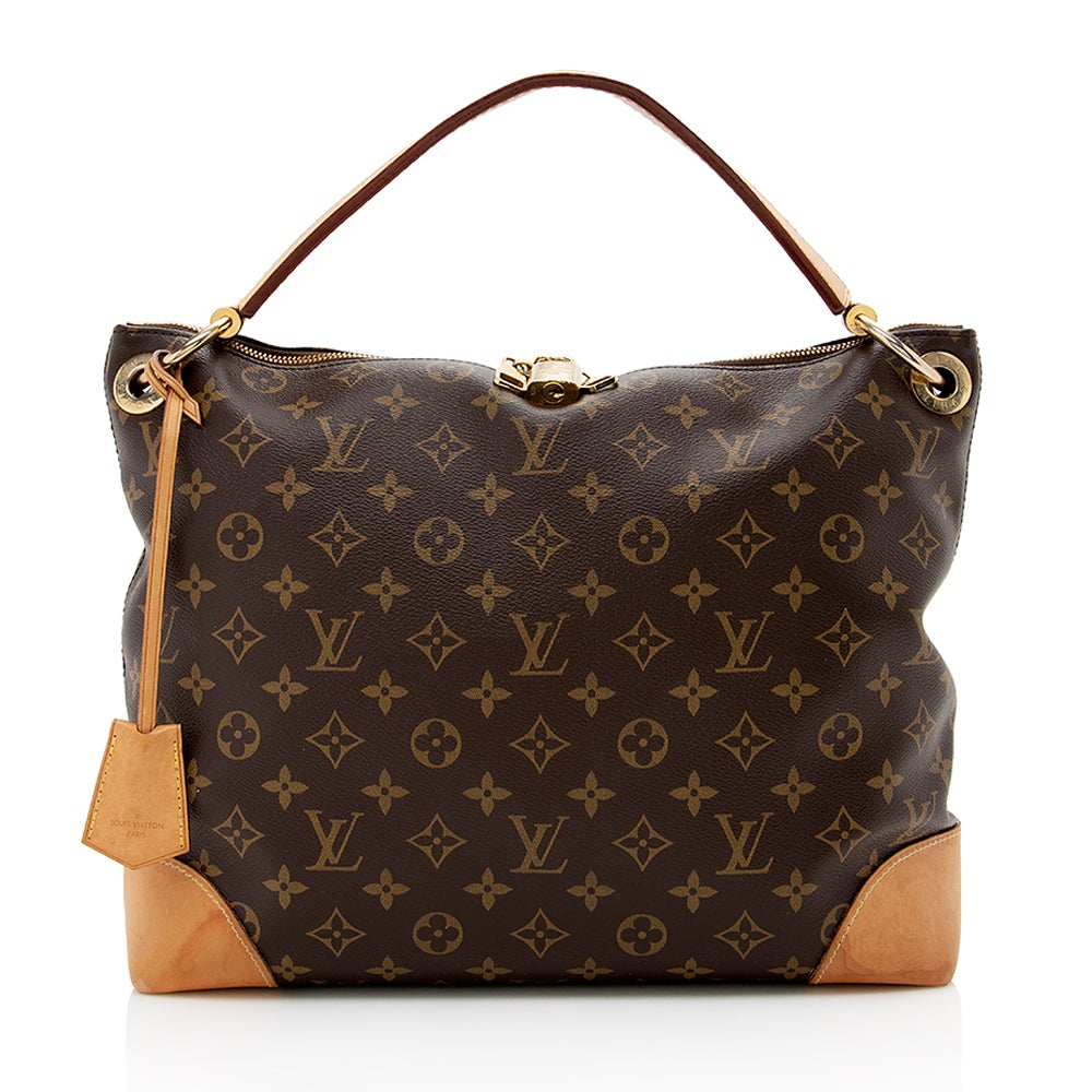 Louis Vuitton Monogram Canvas Berri PM Shoulder Bag (SHF-16601)