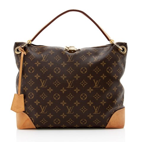 Louis Vuitton Monogram Canvas Berri PM Shoulder Bag (SHF-16601)