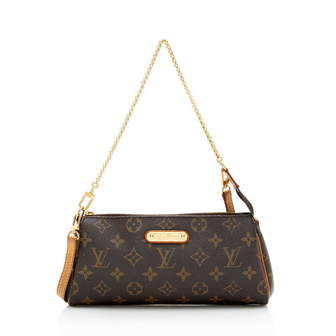 Louis Vuitton Monogram Canvas Eva Clutch (SHF-18125)