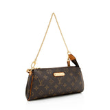 Louis Vuitton Monogram Canvas Eva Clutch (SHF-18125)