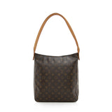Louis Vuitton Monogram Canvas Looping GM Shoulder Bag (SHF-15767)