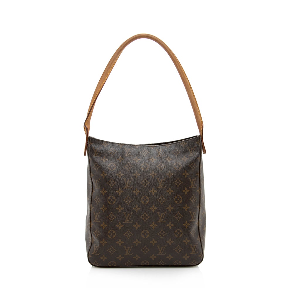 Louis Vuitton Monogram Canvas Looping GM Shoulder Bag (SHF-15767)