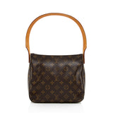 Louis Vuitton Monogram Canvas Looping MM Shoulder Bag (SHF-17843)