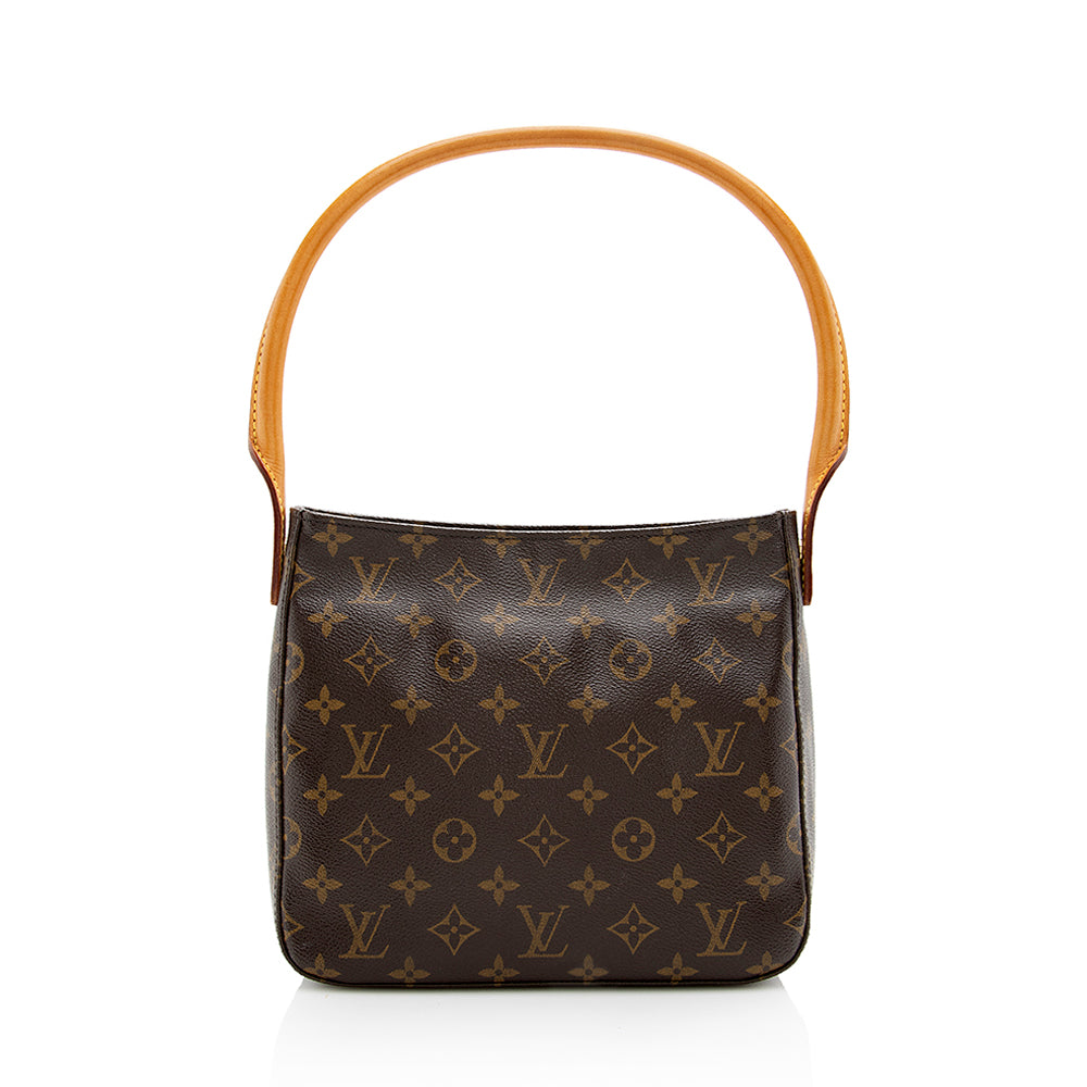 Louis Vuitton Monogram Canvas Looping MM Shoulder Bag (SHF-17843)