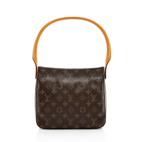 Louis Vuitton Monogram Canvas Looping MM Shoulder Bag (SHF-17843)