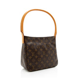 Louis Vuitton Monogram Canvas Looping MM Shoulder Bag (SHF-17843)