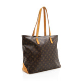 Louis Vuitton Monogram Canvas Cabas Mezzo Tote (SHF-18190)