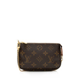 Louis Vuitton Monogram Canvas Mini Pochette Accessoires (SHF-16385)