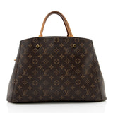 Louis Vuitton Monogram Canvas Montaigne GM Tote - FINAL SALE (SHF-17530)