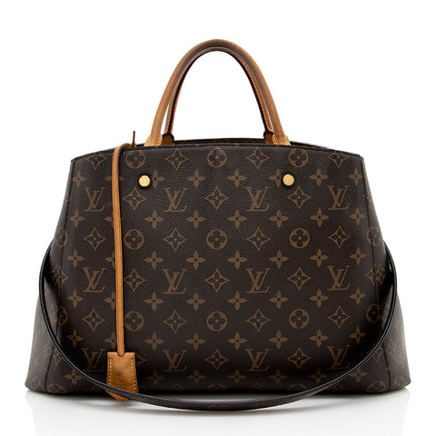 Louis Vuitton Monogram Canvas Montaigne GM Tote - FINAL SALE (SHF-17530)