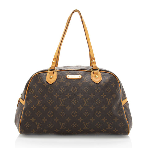 Louis Vuitton Monogram Canvas Montorgueil GM Shoulder Bag (SHF-18142)