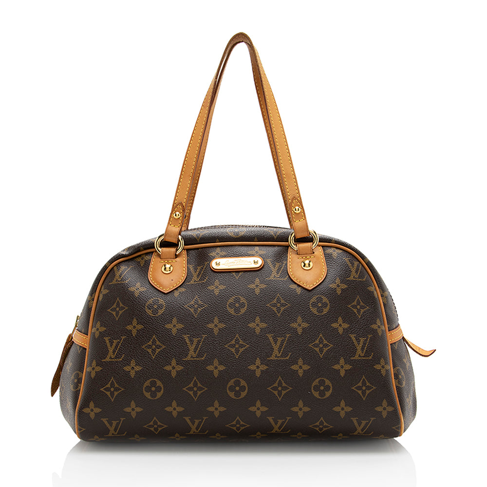 Louis Vuitton Monogram Canvas Montorgueil PM Shoulder Bag (SHF-18113)